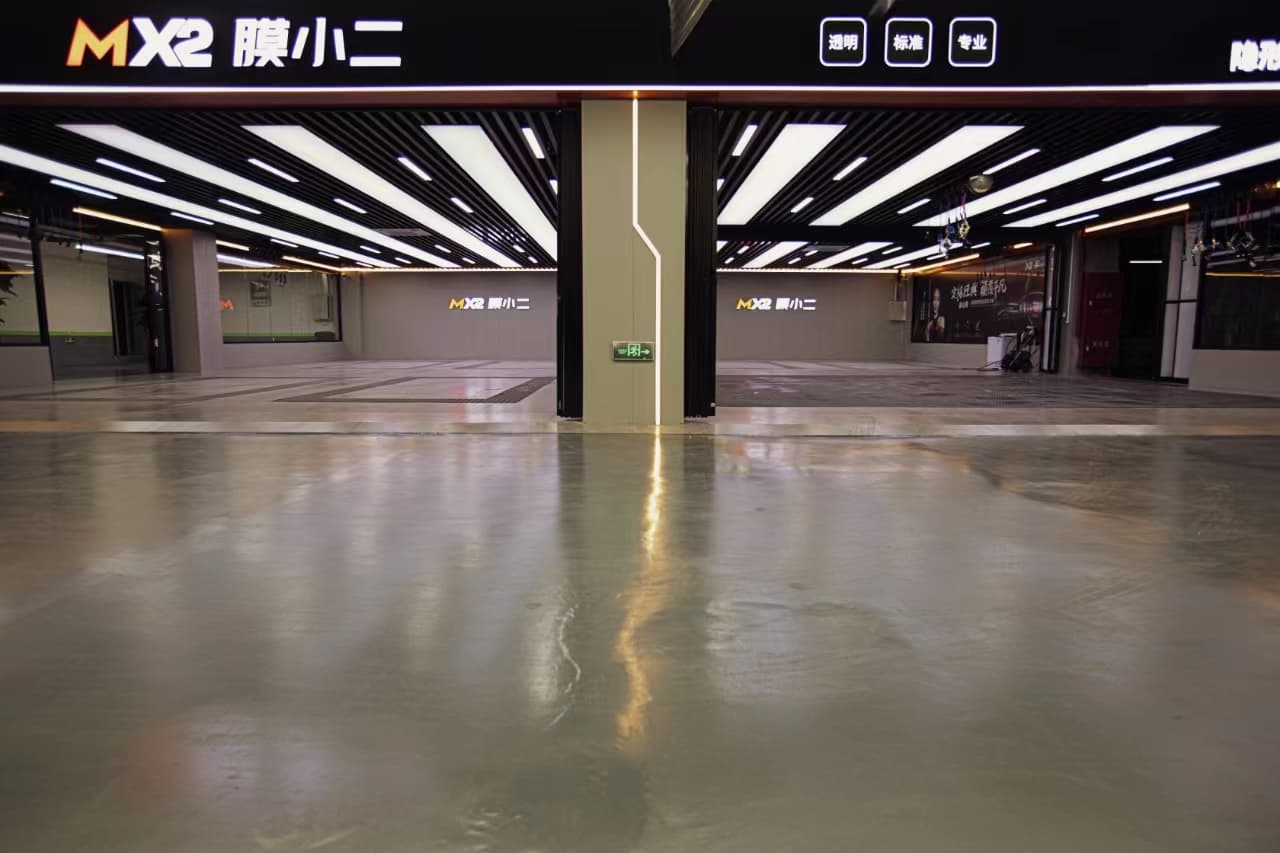 MX2膜小二隐形车衣旗舰店（上海中山南一路店）门店实拍